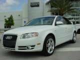 2007 Ibis White Audi A4 2.0T Sedan #6131890