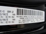 2012 Ram 1500 Color Code for Black - Color Code: PX8