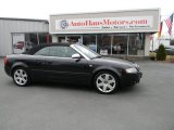 2004 Ebony Black Pearl Effect Audi S4 4.2 quattro Cabriolet #61537916