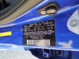 2012 Accent Color Code for Marathon Blue - Color Code: UU9