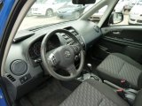 2007 Suzuki SX4 Convenience AWD Black Interior