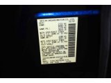 2011 Pathfinder Color Code for Navy Blue - Color Code: RAB