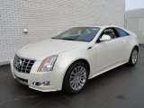 2012 White Diamond Tricoat Cadillac CTS 4 AWD Coupe #61580235