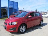 2012 Crystal Red Tintcoat Chevrolet Sonic LS Hatch #61580226