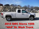 2012 Summit White GMC Sierra 1500 SL Extended Cab 4x4 #61580914