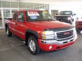 2007 Fire Red GMC Sierra 1500 Z71 Extended Cab 4x4 #61580116
