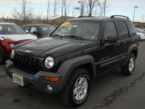 2002 Black Jeep Liberty Sport 4x4 #61580805