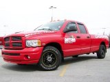 Flame Red Dodge Ram 2500 in 2005