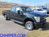 Forest Green Metallic Ford F250 Super Duty in 2012