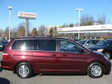 2007 Dark Cherry Pearl Honda Odyssey EX-L #61580381
