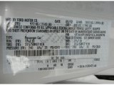 2012 Focus Color Code for White Platinum Tricoat Metallic - Color Code: UG