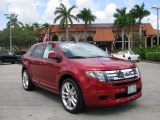 2010 Red Candy Metallic Ford Edge Sport #61646145