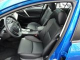2012 Mazda MAZDA3 i Grand Touring 4 Door Black Interior
