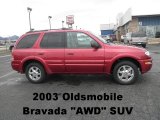 2003 Jewelcoat Red Oldsmobile Bravada AWD #61646755