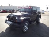 2012 Black Jeep Wrangler Sahara 4x4 #61646402