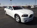 Bright White Dodge Charger in 2011