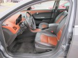 2008 Chevrolet Malibu LTZ Sedan Ebony/Brick Red Interior