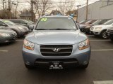 2009 Silver Blue Hyundai Santa Fe SE #61646684