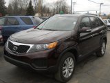 2011 Dark Cherry Kia Sorento LX V6 AWD #61646660