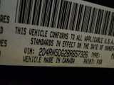 2011 Grand Caravan Color Code for Brilliant Black Crystal Pearl - Color Code: PXR