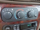 2001 Chrysler Sebring LXi Convertible Controls