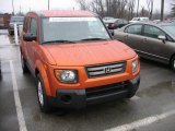2008 Tangerine Orange Metallic Honda Element EX AWD #61645960