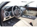 2012 Jaguar XJ XJL Portfolio Cashew/Truffle Interior