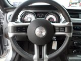 2011 Ford Mustang V6 Mustang Club of America Edition Coupe Steering Wheel