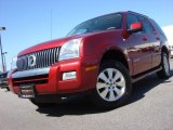 2008 Vivid Red Metallic Mercury Mountaineer  #61646261