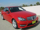 2012 Mars Red Mercedes-Benz C 250 Sport #61646247