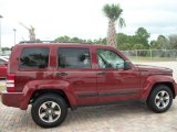 2008 Red Rock Crystal Pearl Jeep Liberty Sport #61702594