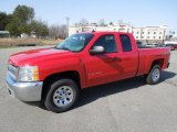 2012 Victory Red Chevrolet Silverado 1500 LS Extended Cab 4x4 #61702288