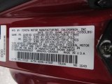 2006 Tacoma Color Code for Impulse Red Pearl - Color Code: 3P1