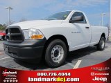 2012 Bright White Dodge Ram 1500 ST Regular Cab #61701956