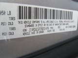 2012 Grand Caravan Color Code for Bright Silver Metallic - Color Code: PS2