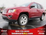 2012 Deep Cherry Red Crystal Pearl Jeep Compass Sport #61701927
