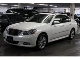 2009 Moonlight White Infiniti M 35x AWD Sedan #61702498