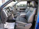 2010 Ford F150 FX4 SuperCab 4x4 Black Interior