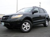 2008 Ebony Black Hyundai Santa Fe GLS #6132959