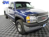 2002 GMC Sierra 2500HD Indigo Blue Metallic