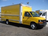 2008 Yellow GMC Savana Cutaway 3500 Commercial Moving Truck #61701811