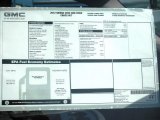2012 GMC Sierra 3500HD Crew Cab Dually Chassis Window Sticker