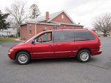 2000 Inferno Red Pearlcoat Chrysler Town & Country LX #61702416