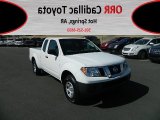 2009 Avalanche White Nissan Frontier XE King Cab #61702127
