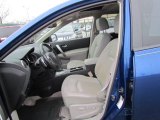 2009 Nissan Rogue SL AWD Gray Interior