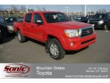 2007 Radiant Red Toyota Tacoma V6 TRD Double Cab 4x4 #61701719