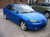 Winning Blue Metallic Mazda MAZDA3 in 2006