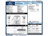 2011 Ford Expedition XLT 4x4 Window Sticker