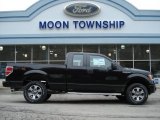 2012 Tuxedo Black Metallic Ford F150 STX SuperCab 4x4 #61702050