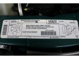 1999 GMC Safari SLE AWD Info Tag